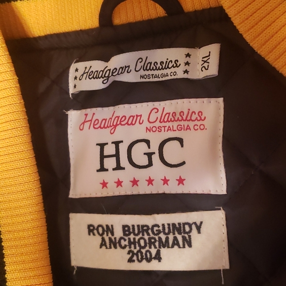 New w/tags "Anchorman Ron Burgundy" Satin Jacket - Picture 5 of 5